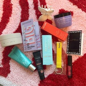 Summer spf hair care & skincare bundle